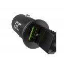 Green Cell GC CADM-GC-36AA - USB-Ladegeraet 36 W 2x USB-A schwarz