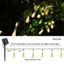 IMMAX DROP Solar LED decorative chain, 100x LED, 10 m, 3000K warm white, IP65 IMMAX DROP Solar LED decorative chain, 100x LED, 10 m, 3000K warm white, IP65