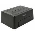 DeLOCK 63957 tallennusaseman telakointiasema USB 3.2 Gen 2 (3.1 Gen 2) Type-C musta DeLOCK 63957 tallennusaseman telakointiasema USB 3.2 Gen 2 (3.1 Gen 2) Type-C musta