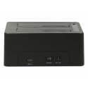 DeLOCK 63957 док-станция для накопителей USB 3.2 Gen 2 (3.1 Gen 2) Type-C Черный DeLOCK 63957 док-станция для накопителей USB 3.2 Gen 2 (3.1 Gen 2) Type-C Черный