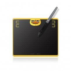 HUION HS64 Special Edition Graphics Pen Tablet grafinė planšetė Juoda, Geltona 5080 lpi 160 x 102 mm USB