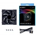 Lian Li Uni Fan TL LCD Datora korpusam, Procesors Ventilators 14 cm Melns 1 pcs Lian Li Uni Fan TL LCD Datora korpusam, Procesors Ventilators 14 cm Melns 1 pcs
