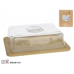 Sūrio indas su dangčiu 26 x 21 cm, 7,5 x 26 x 21 cm, KITCHEN&GO