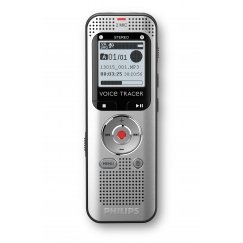 Philips Voice Tracer DVT2015 диктофон Внутренняя память и флэшкарта Серебристый