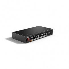 Dahua Technology PoE SF1008LP Nepārvaldīts L2 Fast Ethernet (10/100) Power over Ethernet (PoE) Melns