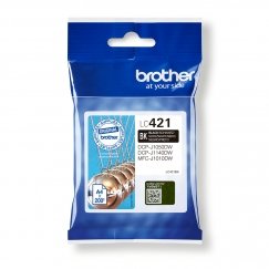 Brother LC421BK tintes kārtridžs 1 pcs Oriģināls Melns