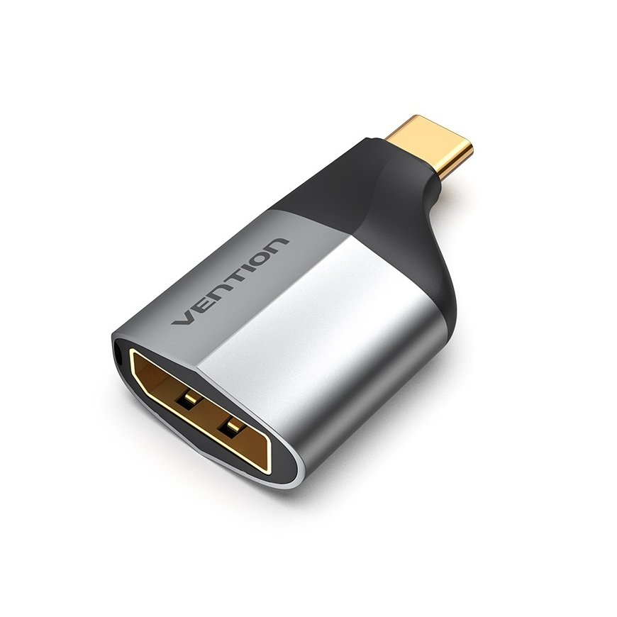 Vention TCCH0 USB grafiikka-adapteri 3840 x 2160 pikseliä musta, Harmaa