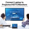 Vention TCCH0 USB графический адаптер 3840 x 2160 пикселей Черный, Серый Vention TCCH0 USB графический адаптер 3840 x 2160 пикселей Черный, Серый