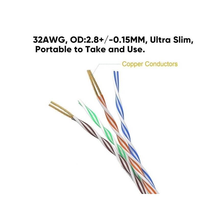 Equip 626203 tinklo kabelis Raudona 1 m Cat6a U/UTP (UTP) – 3