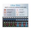 Equip Cat.6A U/UTP Slim Patch Cable, 1.0m, Red