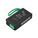 Green Cell CJSGC03 ārējais akumulators Litija jons 8000 mAh Melns, Gaiši zaļš Green Cell CJSGC03 ārējais akumulators Litija jons 8000 mAh Melns, Gaiši zaļš
