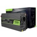 Green Cell INV09 toiteadapter ja vaheldi Automaatne 1000 W Must Green Cell INV09 toiteadapter ja vaheldi Automaatne 1000 W Must