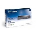 TP-Link TL-SG1008 Nepārvaldīts Gigabit Ethernet (10/100/1000) 1U Melns TP-Link TL-SG1008 Nepārvaldīts Gigabit Ethernet (10/100/1000) 1U Melns