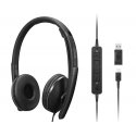 Lenovo 4XD1M45627 наушники/гарнитура Проводная Оголовье USB Type-C Черный Lenovo 4XD1M45627 наушники/гарнитура Проводная Оголовье USB Type-C Черный