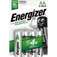 Energizer Accu Recharge Power Plus 2000 AA BP4 Įkraunama baterija Nikelio-metalo hidridas (NiMH)