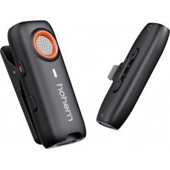 Hohem MIC-01-LIGHT mikrofonas Juoda Prisegamas mikrofonas