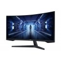 Samsung G55T PC lamekuvar 86,4 cm (34") 3440 x 1440 pikslit UltraWide Quad HD LED Must