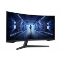 Samsung G55T tietokoneen litteä näyttö 86,4 cm (34") 3440 x 1440 pikseliä UltraWide Quad HD LED must