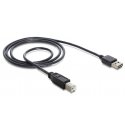 DeLOCK 3m USB 2.0 A - B m/m USB кабель USB A USB B Черный