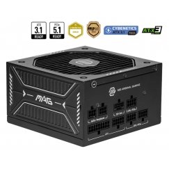 MSI MAG A750GLS PCIE5 блок питания 750 W 24-pin ATX ATX Черный