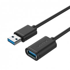 UNITEK Y-C459GBK USB-kaapeli USB 3.2 Gen 1 (3.1 Gen 1) 2 m USB A musta