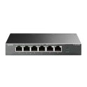 TP-Link TL-SF1006P tīkla pārslēgs Nepārvaldīts Fast Ethernet (10/100) Power over Ethernet (PoE) Meln