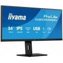 iiyama ProLite XUB3493WQSU-B6 computer monitor 86.4 cm (34") 3440 x 1440 pixels UltraWide Quad HD LE
