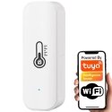 Датчик температуры и влажности белый 2x AAA WiFi TUYA Датчик температуры и влажности белый 2x AAA WiFi TUYA