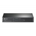 TP-Link TL-SG1008P Hallittu Gigabit Ethernet (10/100/1000) Power over Ethernet -tuki Harmaa TP-Link TL-SG1008P Hallittu Gigabit Ethernet (10/100/1000) Power over Ethernet -tuki Harmaa