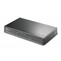 TP-Link TL-SG1008P Vadīts Gigabit Ethernet (10/100/1000) Power over Ethernet (PoE) Pelēks TP-Link TL-SG1008P Vadīts Gigabit Ethernet (10/100/1000) Power over Ethernet (PoE) Pelēks