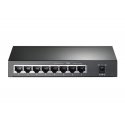 TP-Link TL-SG1008P Vadīts Gigabit Ethernet (10/100/1000) Power over Ethernet (PoE) Pelēks TP-Link TL-SG1008P Vadīts Gigabit Ethernet (10/100/1000) Power over Ethernet (PoE) Pelēks