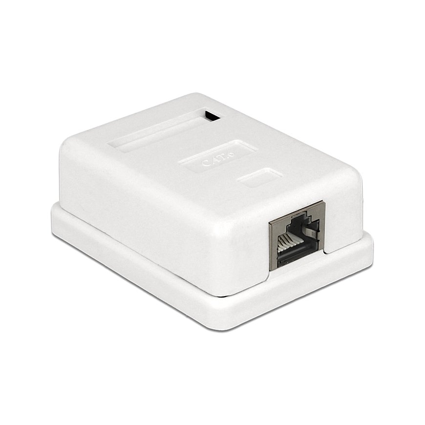 DeLOCK 86169 розетка RJ-45 Белый