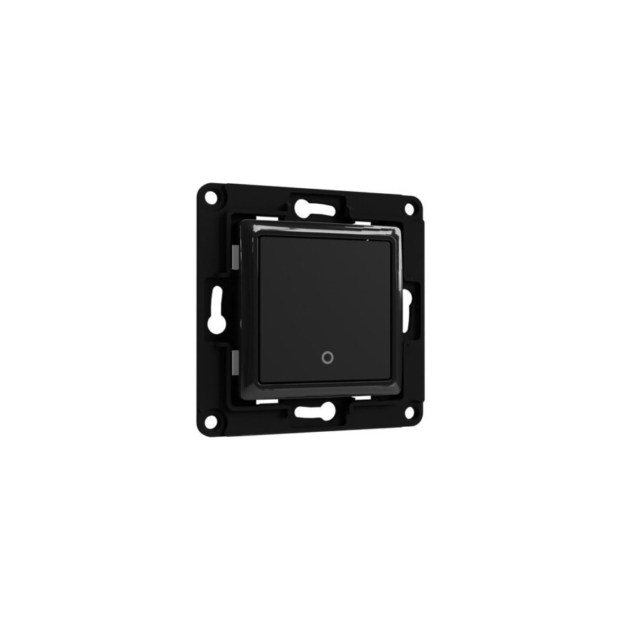 Shelly Wall Switch 1 šviesos jungiklis Juoda