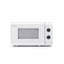 Sharp YC-MS01E-C mikroviļņu krāsns Balts Solo mikrovilnis Novietojams uz galda 20 L 800 W Sharp YC-MS01E-C mikroviļņu krāsns Balts Solo mikrovilnis Novietojams uz galda 20 L 800 W