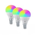 Immax NEO LITE Smart komplekts 3x LED spuldze E14 6W RGB + CCT krāsa un balta, regulējama, WiFi, P45 Immax NEO LITE Smart komplekts 3x LED spuldze E14 6W RGB + CCT krāsa un balta, regulējama, WiFi, P45