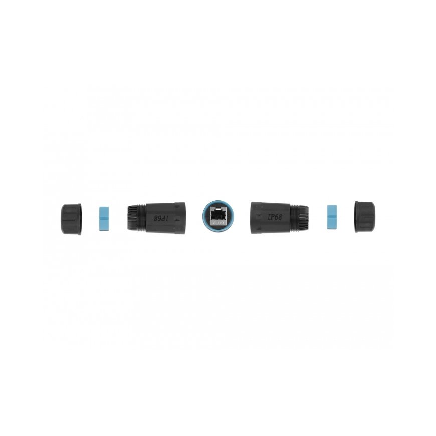 DeLOCK Cable Connector RJ45 jack to RJ45 jack Cat.6A waterproof – 2