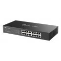 TP-Link Omada ES216G tinklo komutatorius Valdomas L2 Gigabit Ethernet (10/100/1000) Juoda TP-Link Omada ES216G tinklo komutatorius Valdomas L2 Gigabit Ethernet (10/100/1000) Juoda