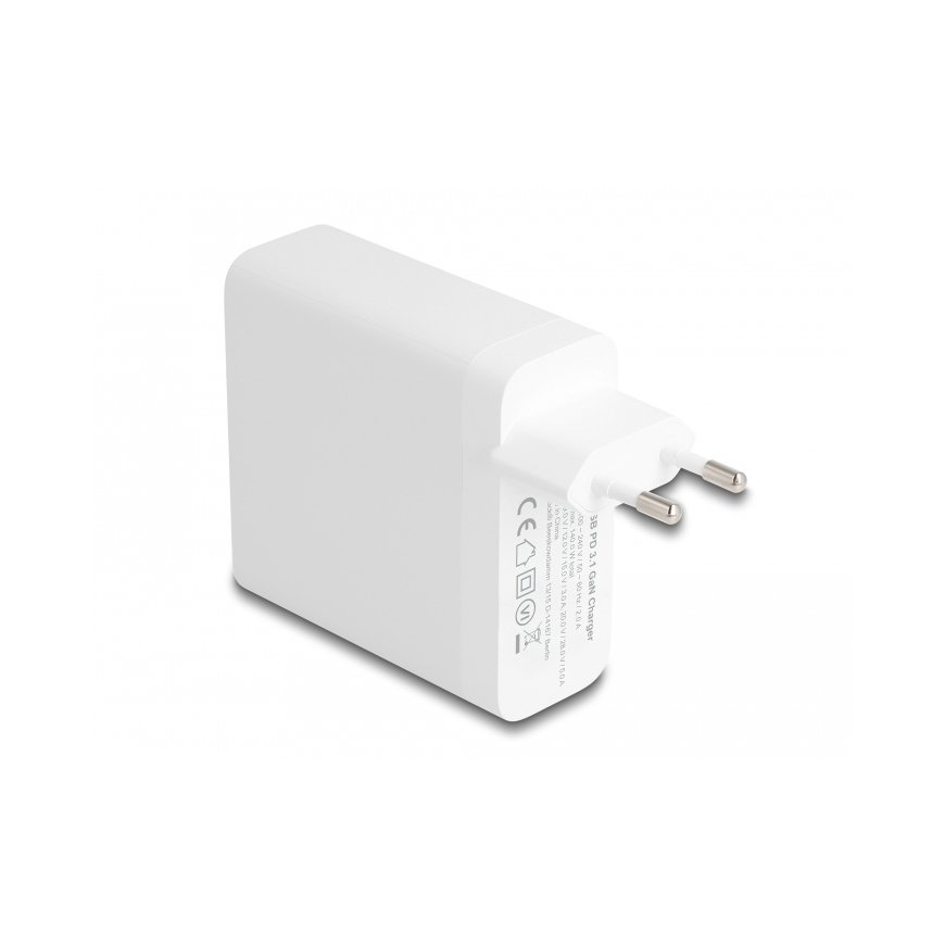 DeLOCK 41471 mobiliojo įrenginio kroviklis Universalus Balta AC Spartusis įkrovimas Vidaus