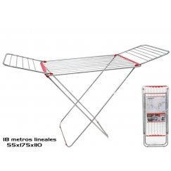 18M Aluminum dryer with Steel Legs, 175X55X110 Cm, GERIMPORT