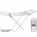 Alumīnija veļas žāvētājs 18 m ar tērauda kājām, 175 x 55 x 110 c Alumīnija veļas žāvētājs 18 m ar tērauda kājām, 175 x 55 x 110 c