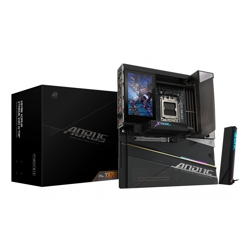 GIGABYTE X870E AORUS XTREME X3D AI TOP AMD X870E Protsessoripesa AM5 Laiendatud ATX