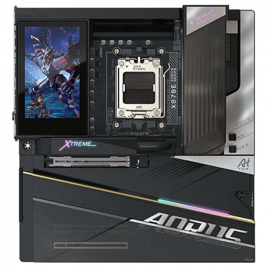 GIGABYTE X870E AORUS XTREME X3D AI TOP AMD X870E AM5 pieslēgvieta Paplašināts ATX – 2