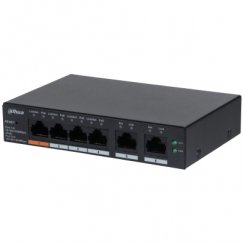 Dahua Technology DH-CS4006-4GT-60 võrgulüliti Juhitav L2 Gigabit Ethernet (10/100/1000) Power over Ethernet tugi Must