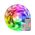 Immax Neo SMART LED sloksne 5m, RGB, CCT, krāsains, aptumšojams, wifi, IR tālvadības pults, bāka