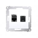 Kontakt-Simon D62.01/11 socket-outlet White Kontakt-Simon D62.01/11 socket-outlet White