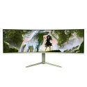 Arozzi Nova 49” Curved kompiuterio monitorius 124,5 cm (49") 5120 x 1440 pikseliai Dual QHD LED Žali