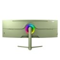 Arozzi Nova 49” Curved monitori 124,5 cm (49") 5120 x 1440 pikseļi Dual QHD LED Zaļš