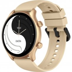 Zeblaze Btalk 3 Plus 3.53 cm (1.39") IPS 45.5 mm Digital 360 x 360 pixels Touchscreen Gold
