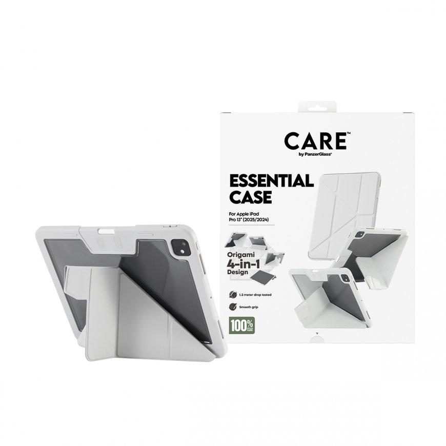 PanzerGlass CARE™ by Essential Case Grey iPad Pro 13" (2024-2025) – 2