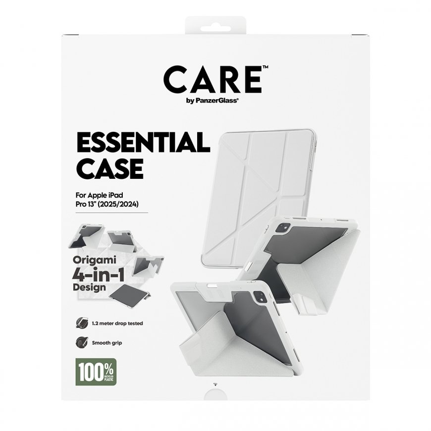 PanzerGlass CARE™ by Essential Case Grey iPad Pro 13" (2024-2025) – 3